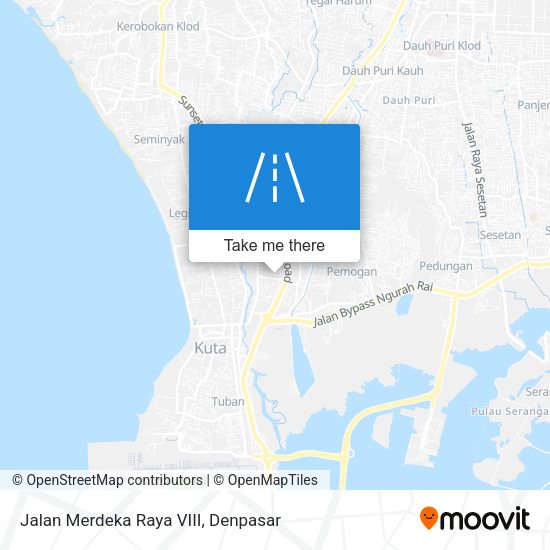 Jalan Merdeka Raya VIII map
