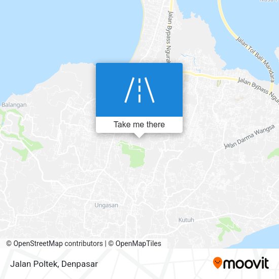 Jalan Poltek map