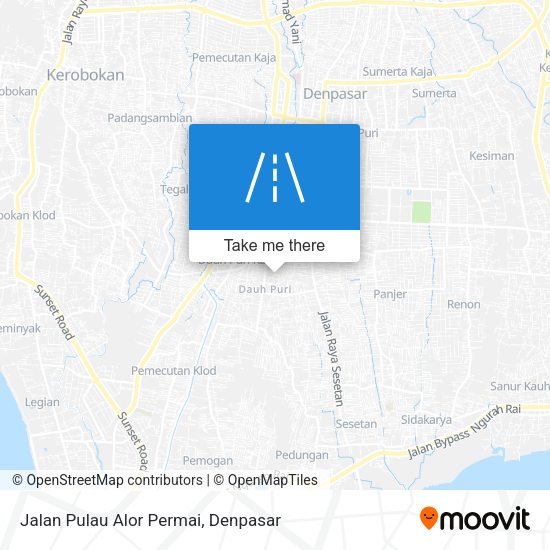 Jalan Pulau Alor Permai map