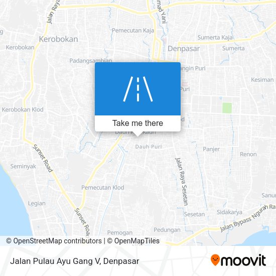Jalan Pulau Ayu Gang V map