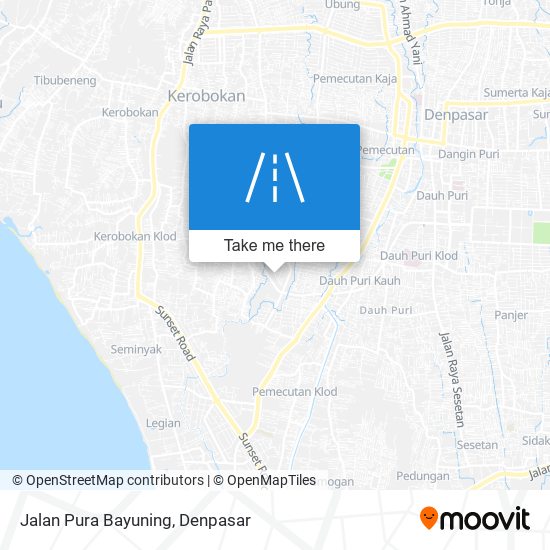 Jalan Pura Bayuning map