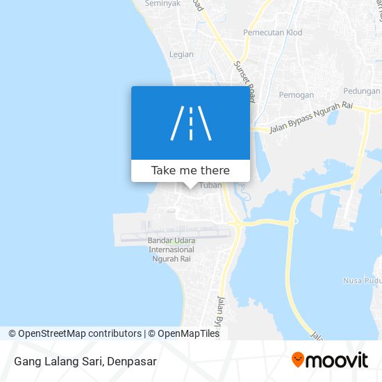 Gang Lalang Sari map