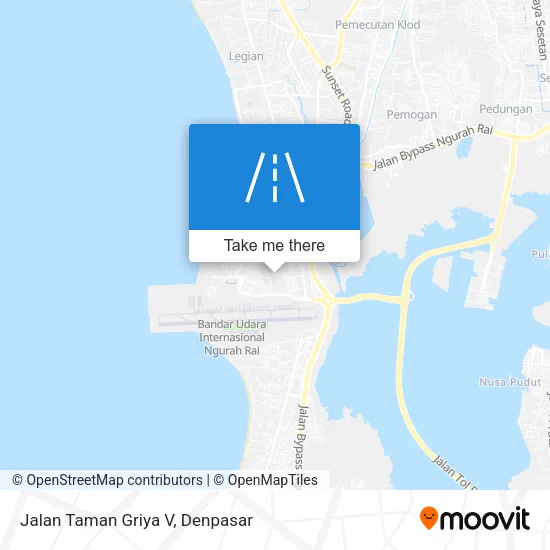 Jalan Taman Griya V map