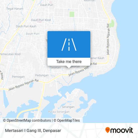 Mertasari I Gang III map