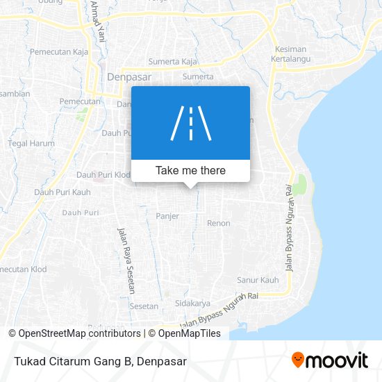 Tukad Citarum Gang B map