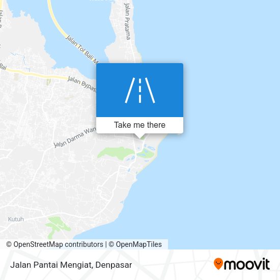 Jalan Pantai Mengiat map