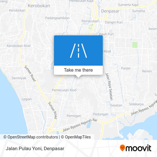 Jalan Pulau Yoni map