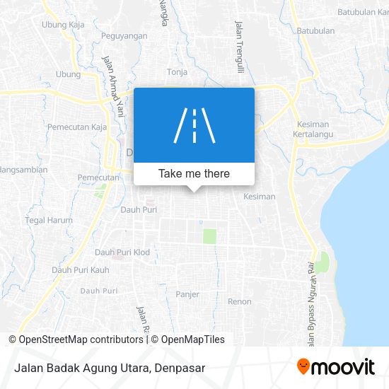 Jalan Badak Agung Utara map