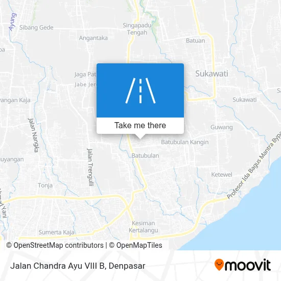 Jalan Chandra Ayu VIII B map