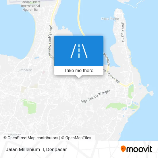 Jalan Millenium II map