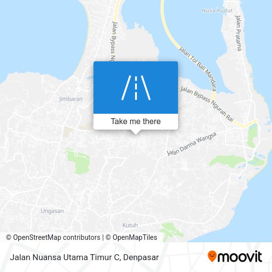 Jalan Nuansa Utama Timur C map