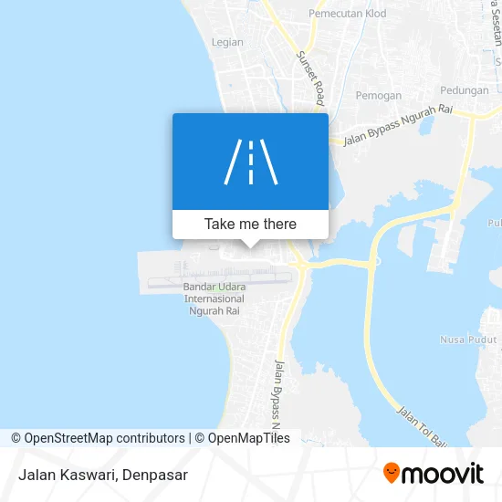 Jalan Kaswari map
