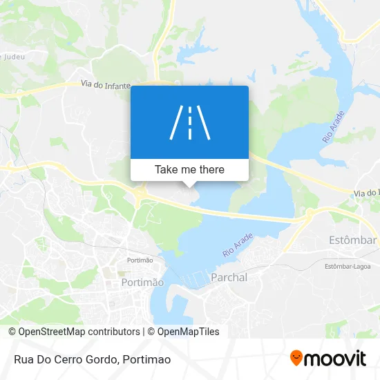 Rua Do Cerro Gordo map