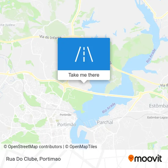 Rua Do Clube map