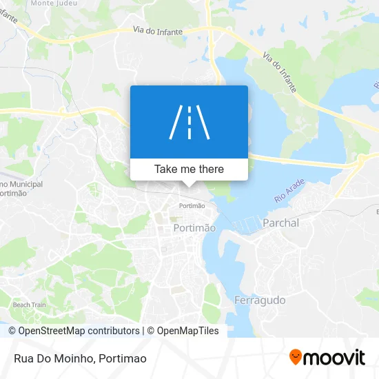 Rua Do Moinho map