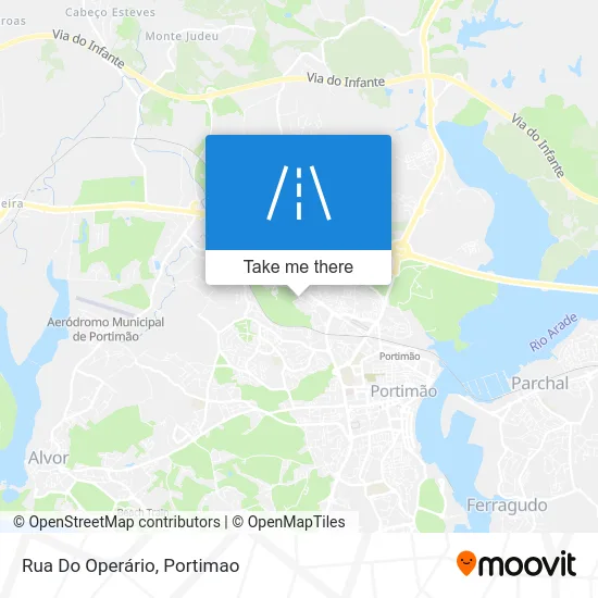 Rua Do Operário map