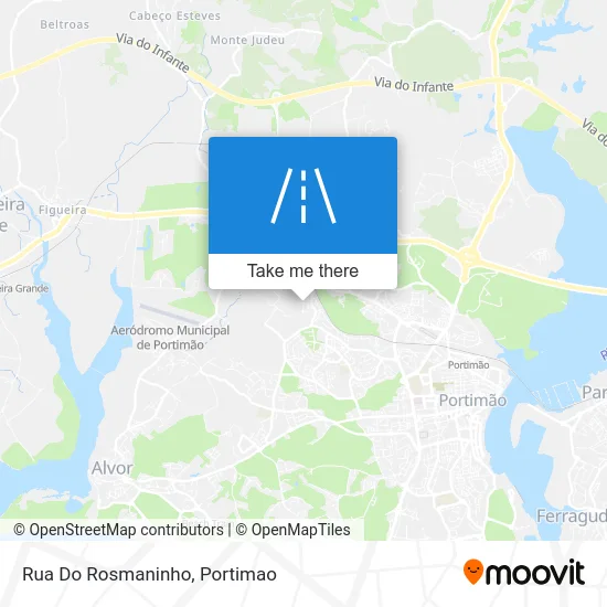 Rua Do Rosmaninho map