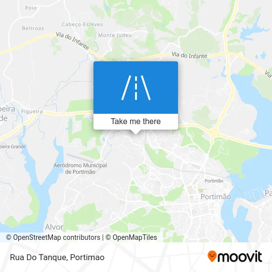 Rua Do Tanque map