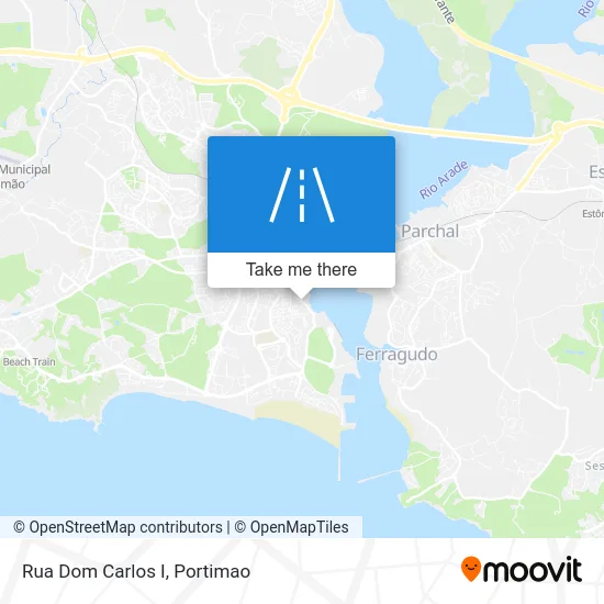 Rua Dom Carlos I map