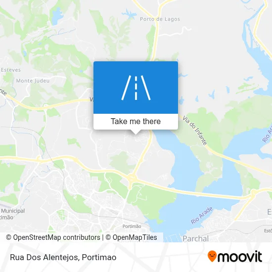 Rua Dos Alentejos map