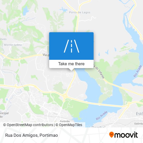 Rua Dos Amigos map