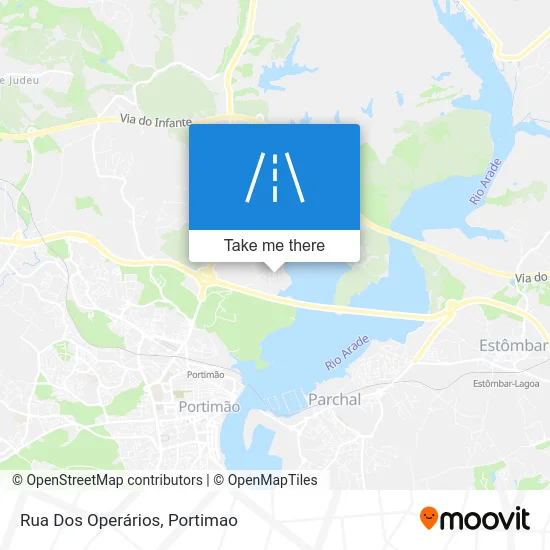 Rua Dos Operários map