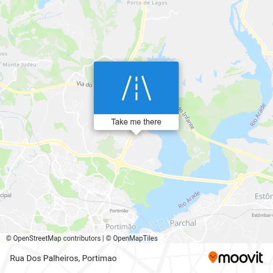 Rua Dos Palheiros map