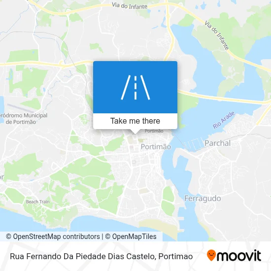 Rua Fernando Da Piedade Dias Castelo map