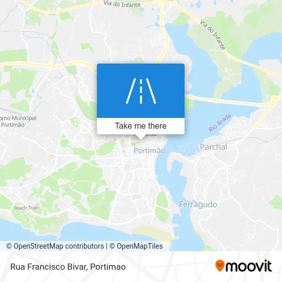Rua Francisco Bivar map