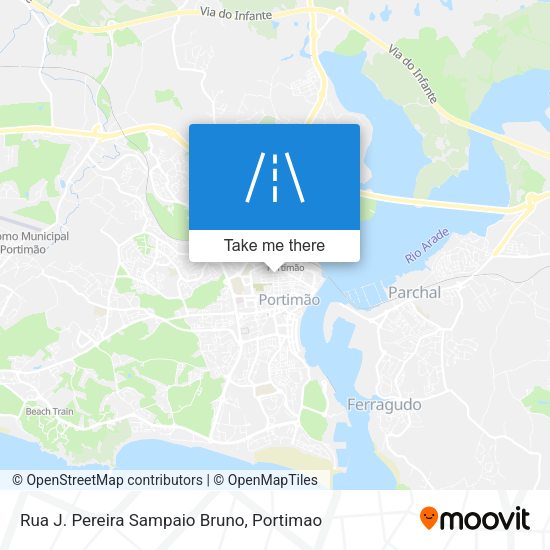Rua J. Pereira Sampaio Bruno map