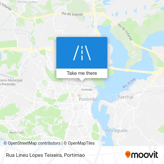 Rua Lineu Lopes Teixeira map