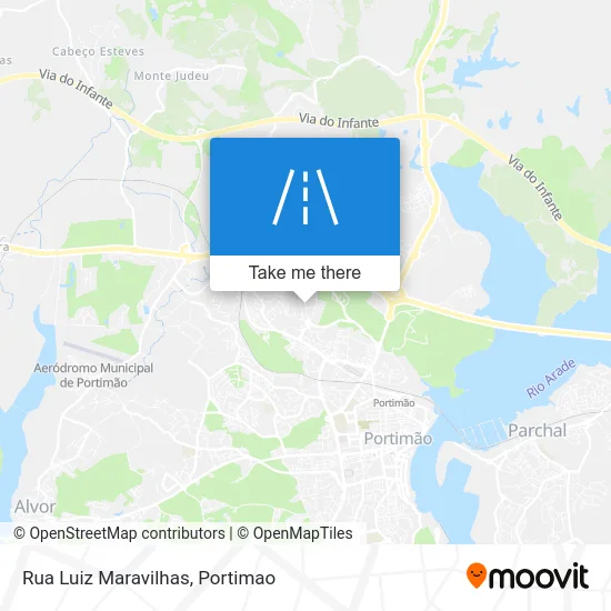 Rua Luiz Maravilhas map