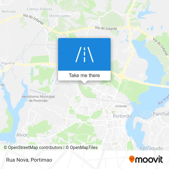 Rua Nova map