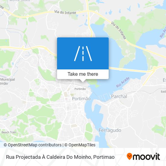 Rua Projectada À Caldeira Do Moinho map