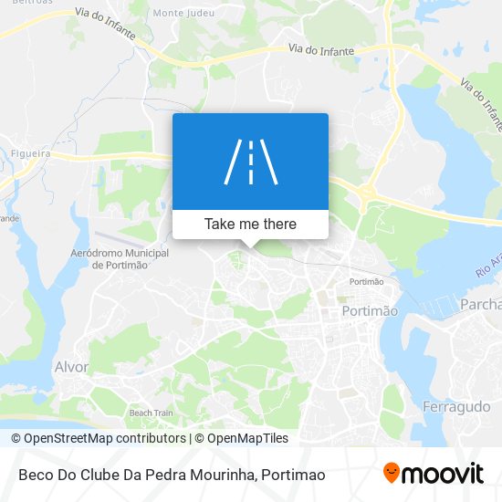 Beco Do Clube Da Pedra Mourinha map