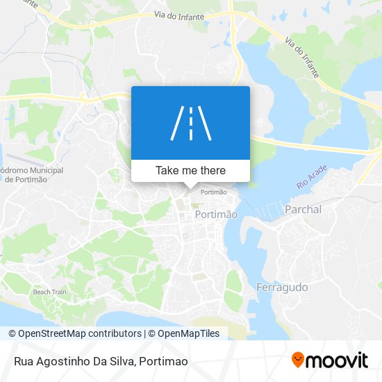 Rua Agostinho Da Silva map