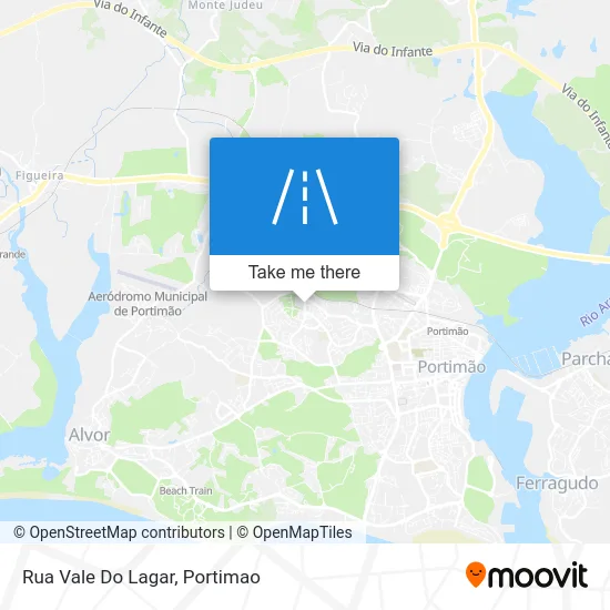 Rua Vale Do Lagar map