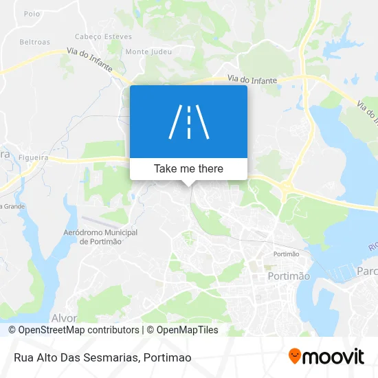 Rua Alto Das Sesmarias map