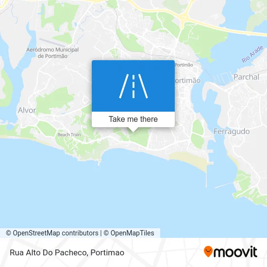 Rua Alto Do Pacheco map