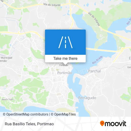 Rua Basílio Teles map