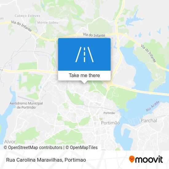 Rua Carolina Maravilhas map