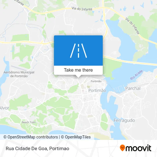 Rua Cidade De Goa map