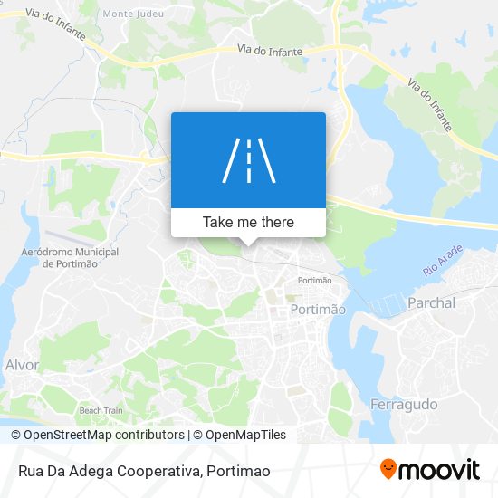 Rua Da Adega Cooperativa map