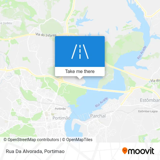 Rua Da Alvorada map