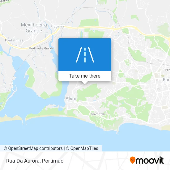 Rua Da Aurora map