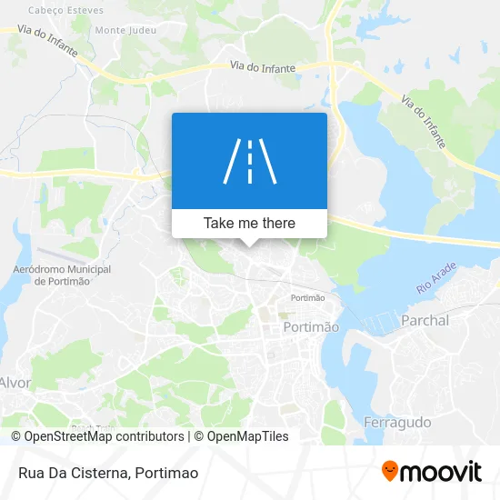 Rua Da Cisterna map