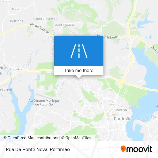 Rua Da Ponte Nova map