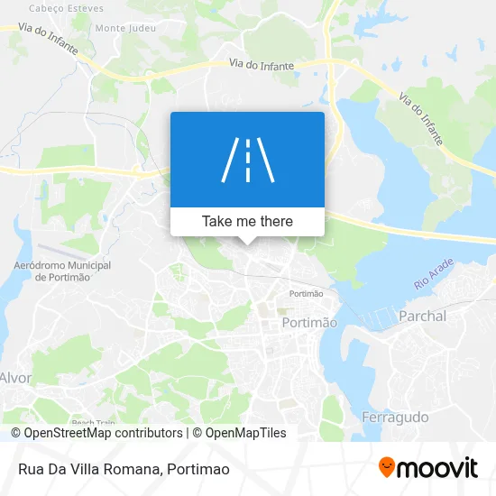 Rua Da Villa Romana map