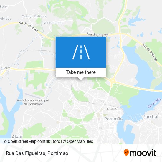 Rua Das Figueiras map