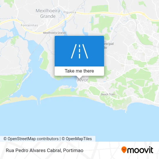 Rua Pedro Alvares Cabral map